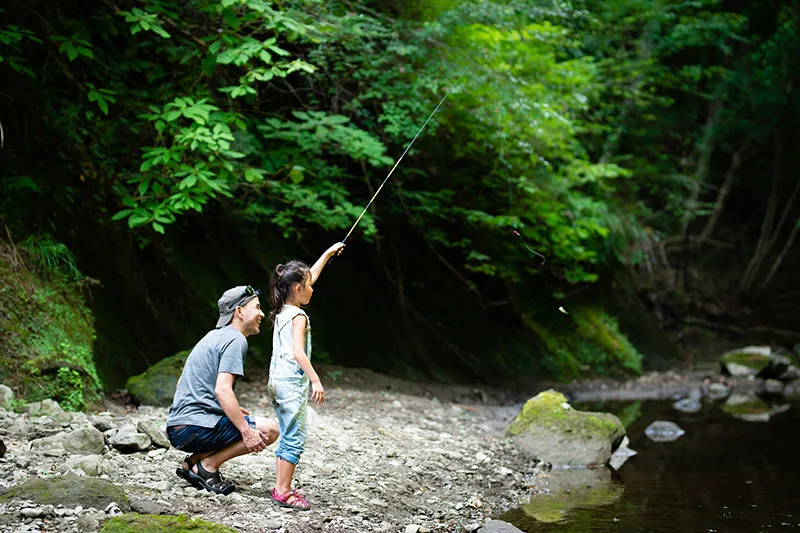 川釣り体験